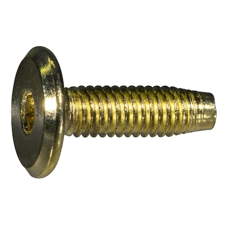Midwest Fastener 1.00mm (Coarse), 20.00mm Brl Lg, Steel Brass, 10 PK 933704